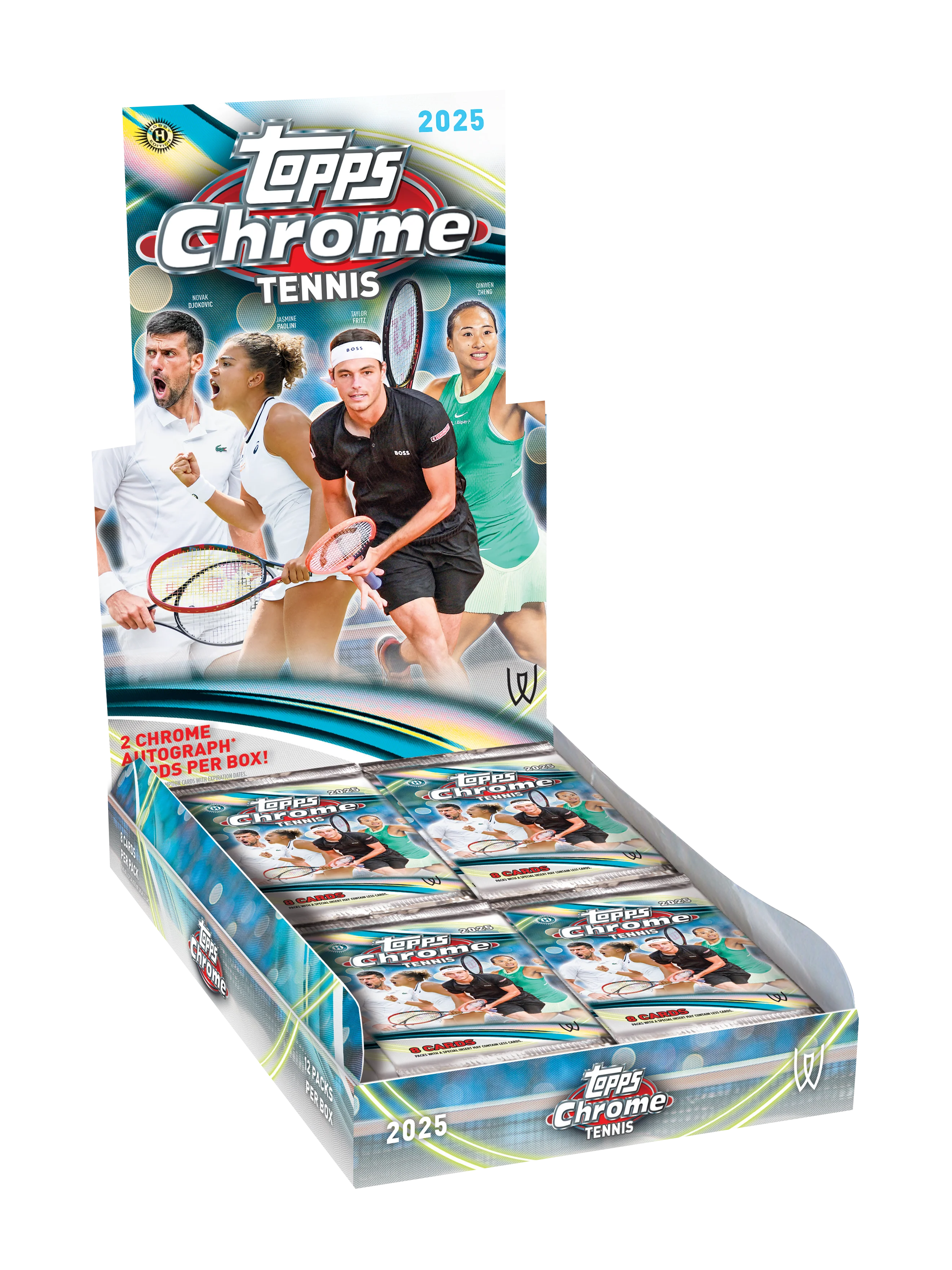 2025 Topps Chrome® Tennis – Hobby Box – Grizi Cards