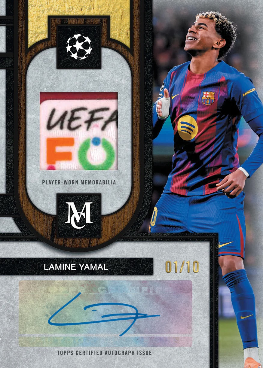 2025-26 Topps Museum UEFA Club Competitions – Hobby Box
