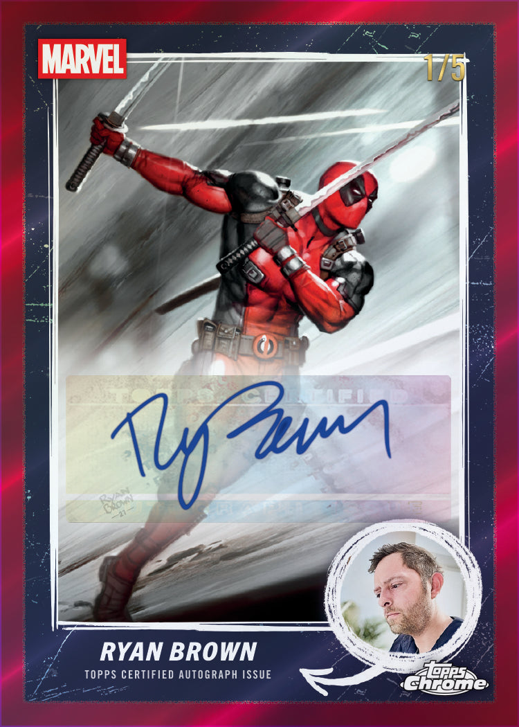 Topps Chrome Deadpool 2025 - Value Box