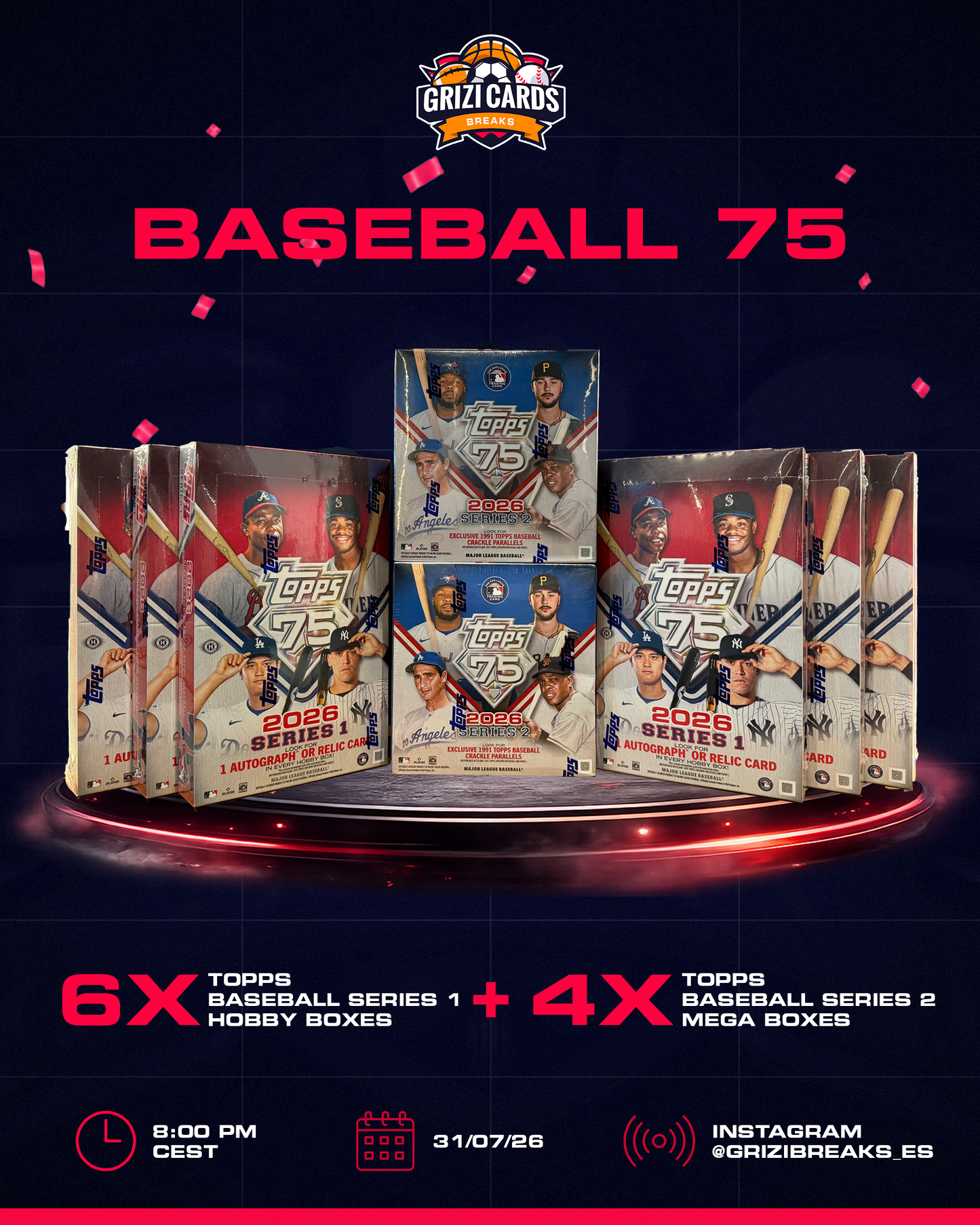 2026 Topps Series 1 and Series 2 Baseball - BREAK