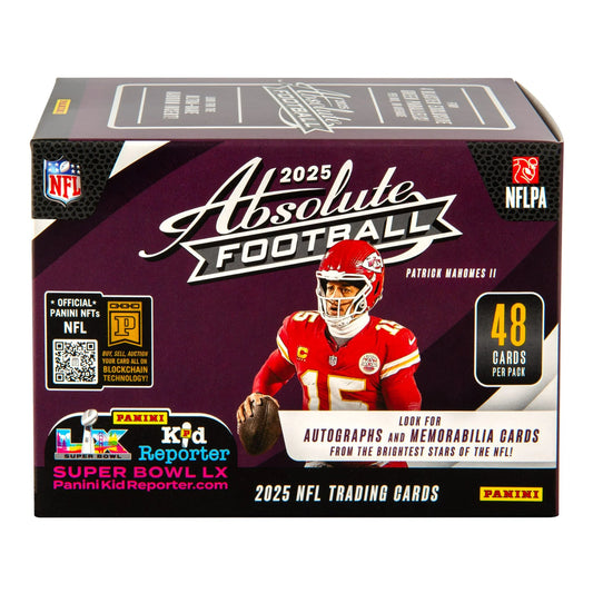 2025 Panini Absolute Football Trading Cards Blaster Box