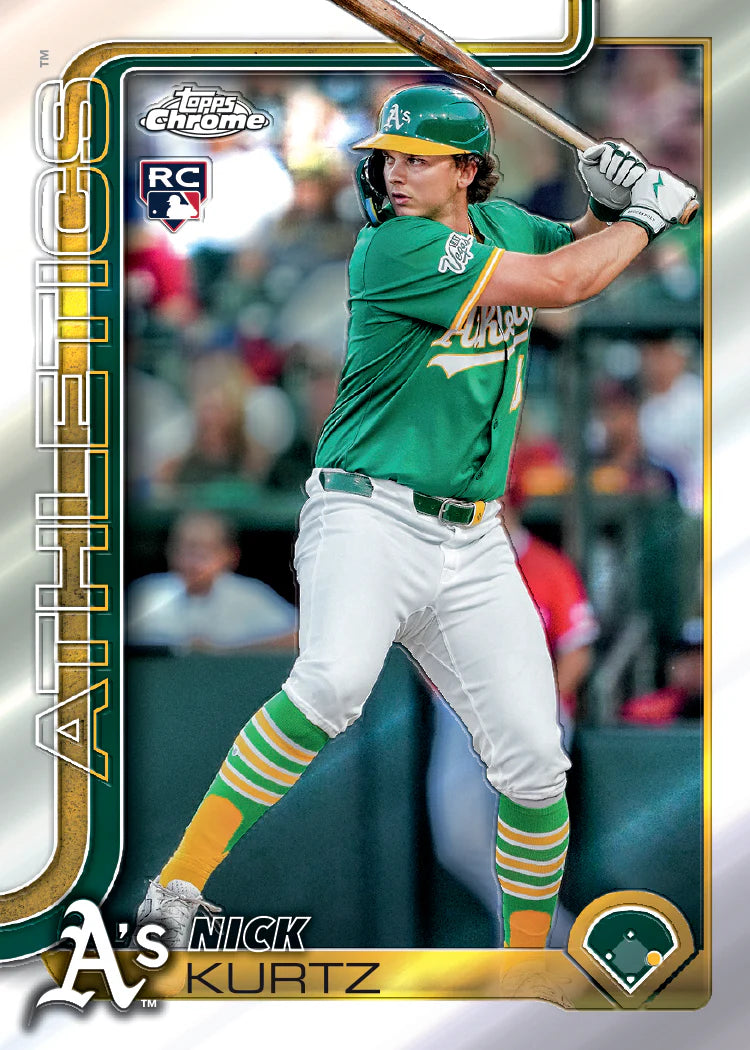 2025 Topps Chrome® Baseball Update Series - Hobby Box (1 Autographe par boîte)
