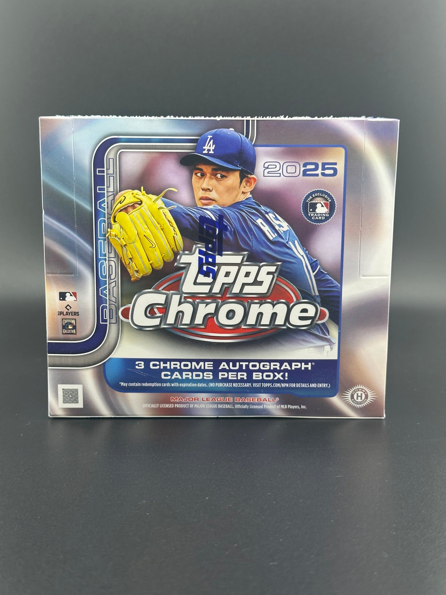 Jumbo Box 2025 Topps Chrome Baseball (3 autographes garanties)