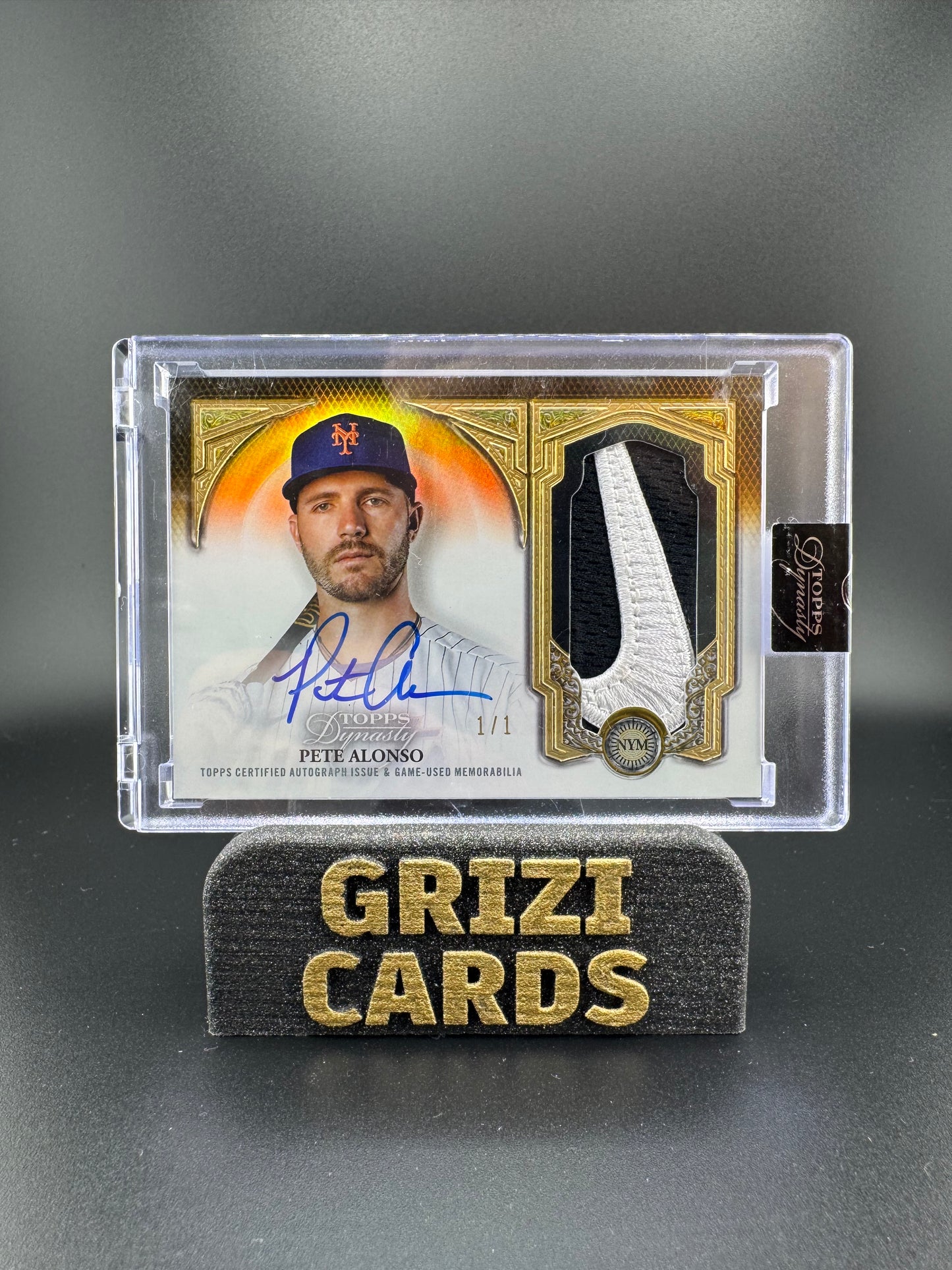 Pete Alonso β Topps Dynasty 2023 β Auto Patch β 1/1