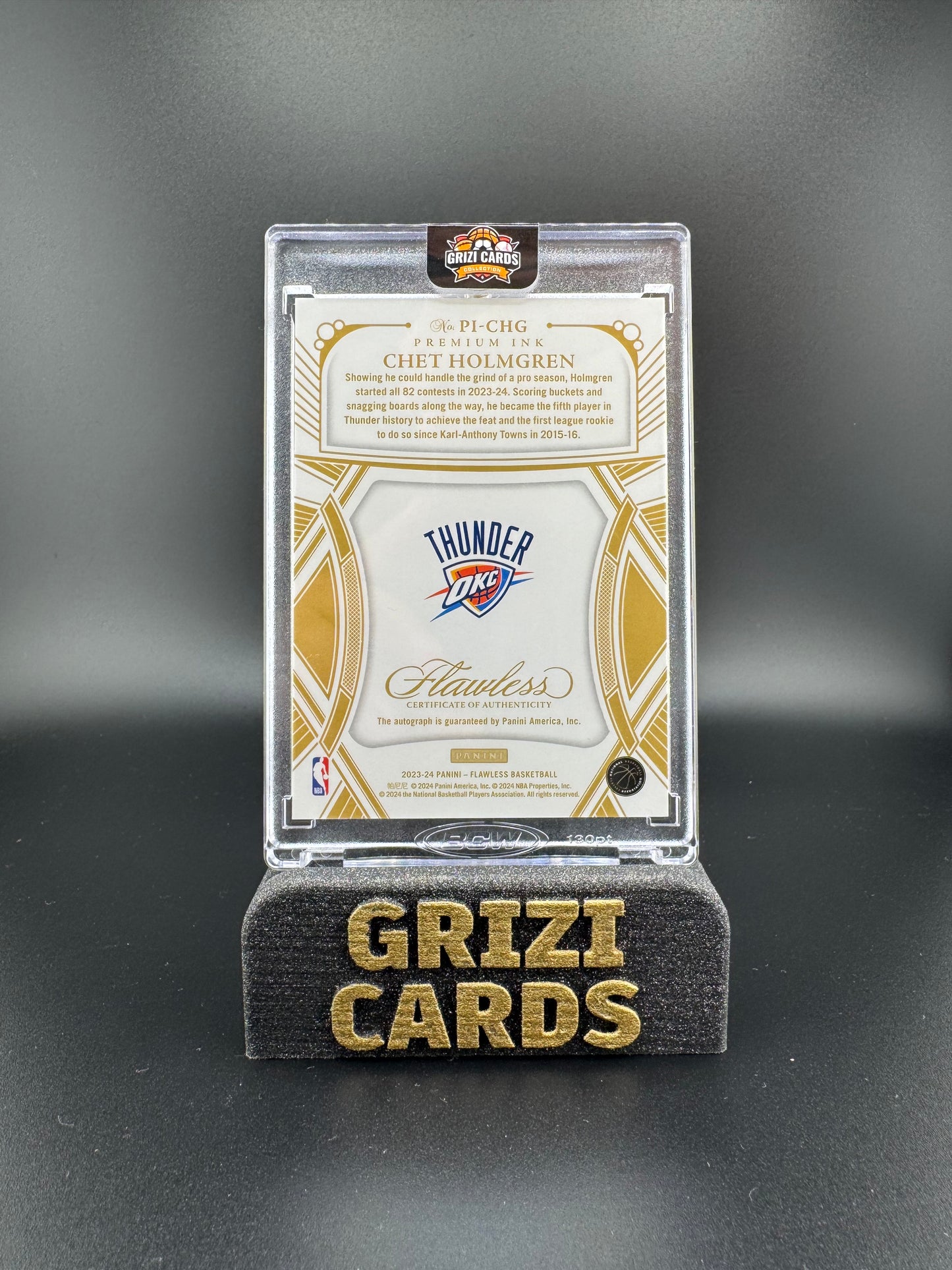 Chet Holmgren - Impecable 2023-24 - Tinta Premium Auto - /25