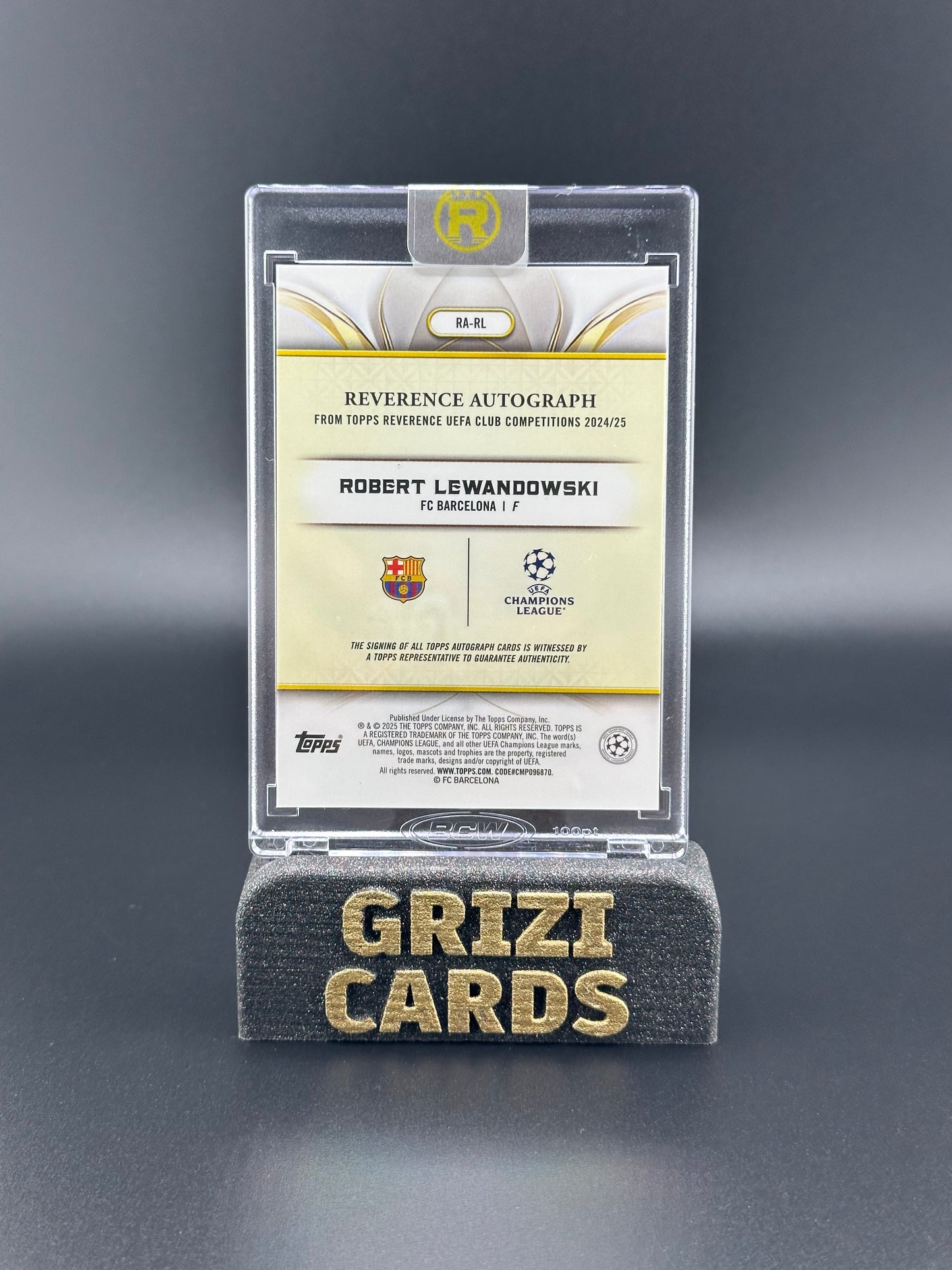 Robert Lewandowski – Topps Reverence – 33/50