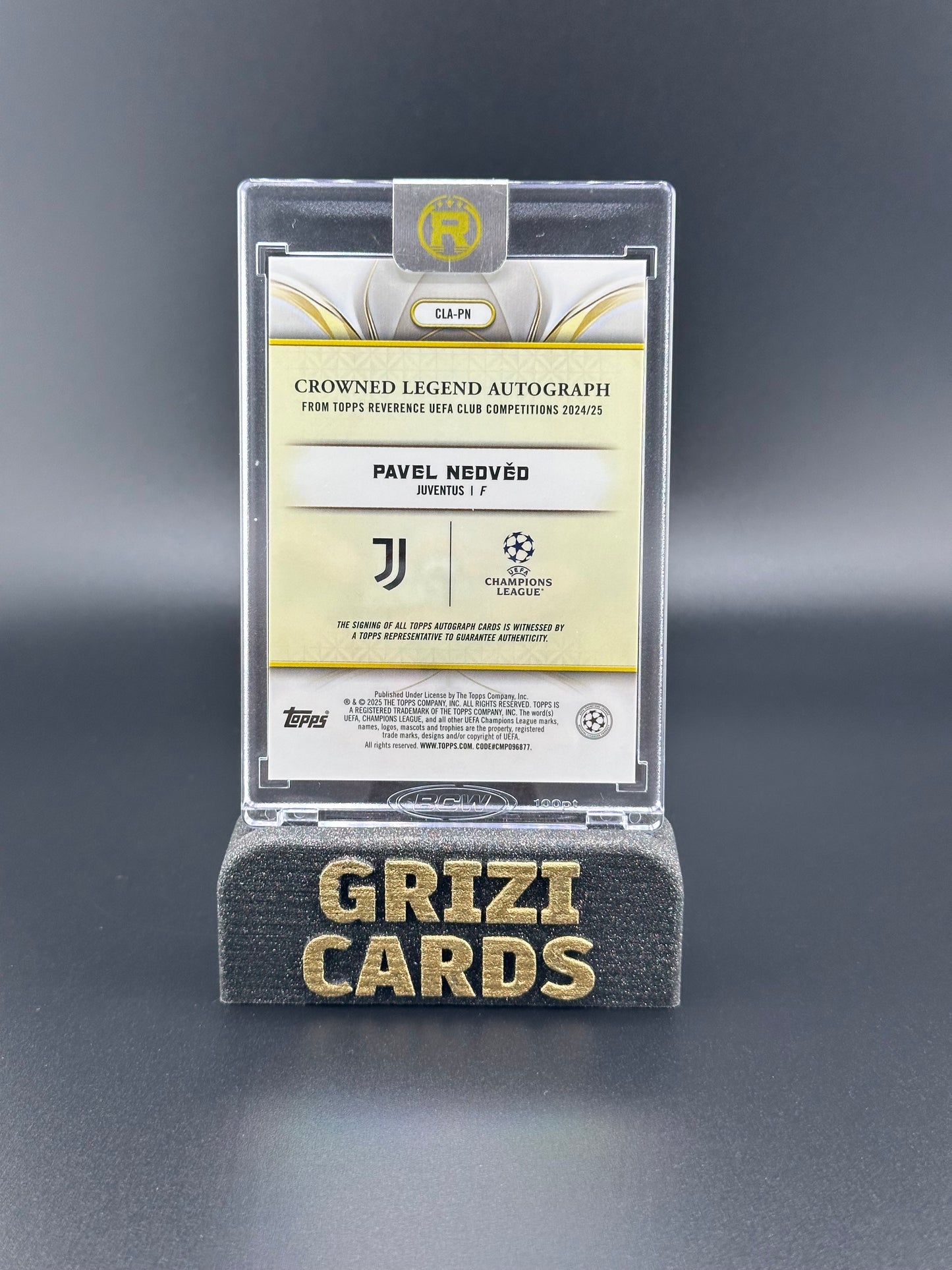 Pavel Nedvěd – Topps Reverence UEFA 2024/25 – 58/75