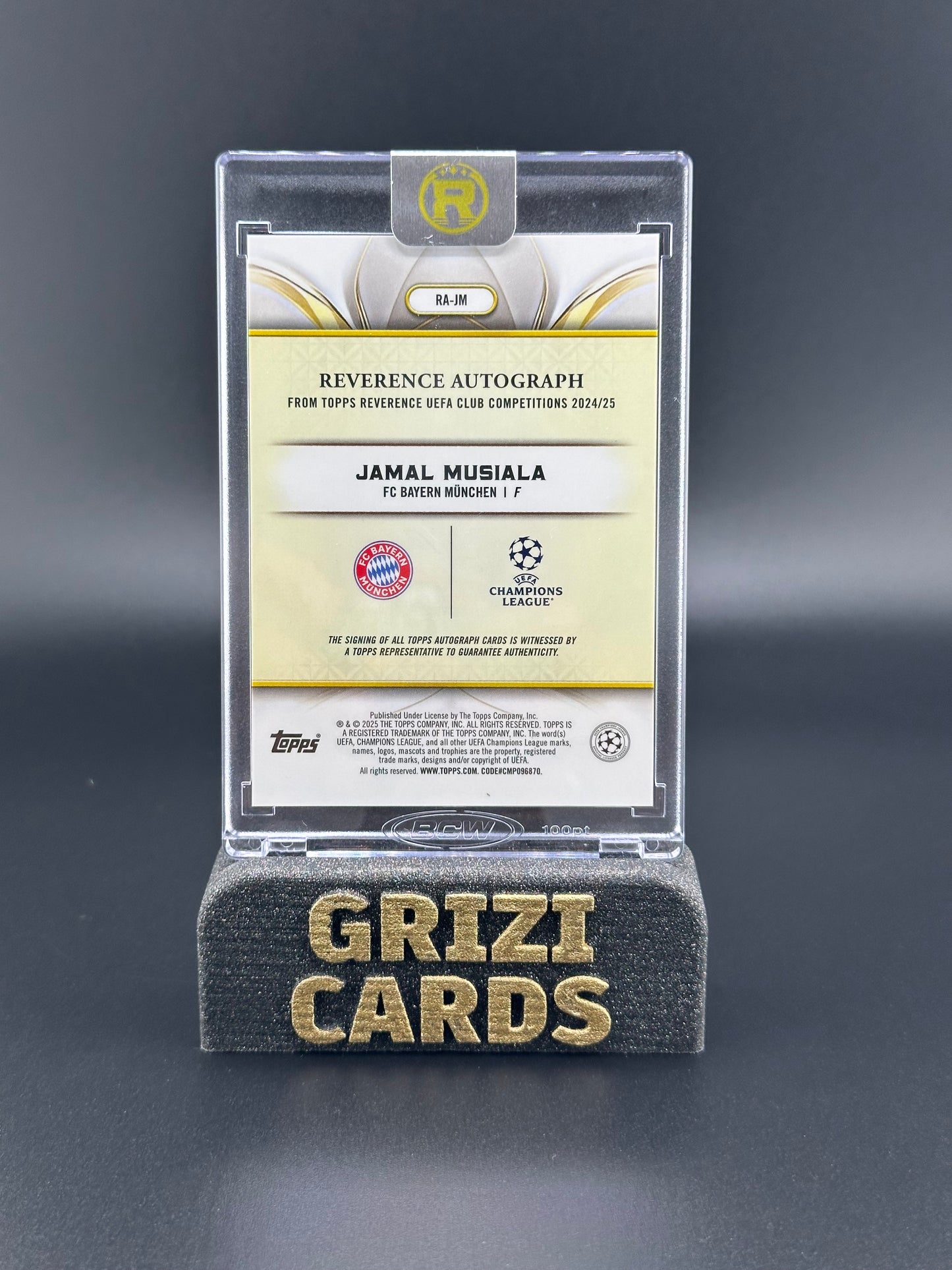Jamal Musiala – 2024/25 Topps Reverence - 68/99