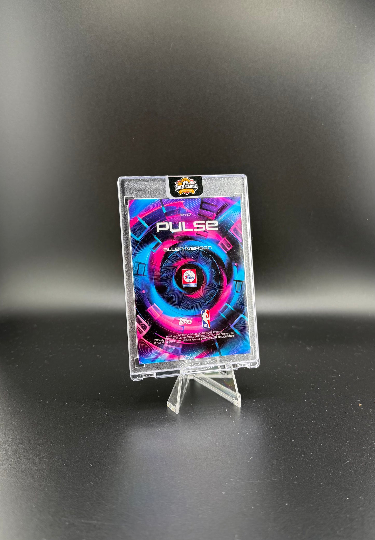 Allen Iverson – Pulse – Topps Finest – Philadelphia 76ers