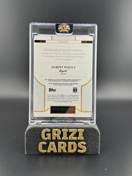 Albert Pujols 15/9 - Colección Definitiva Topps 2024