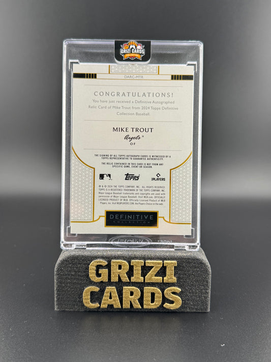 Mike Trout 9/40 - Colección definitiva Panini 2024