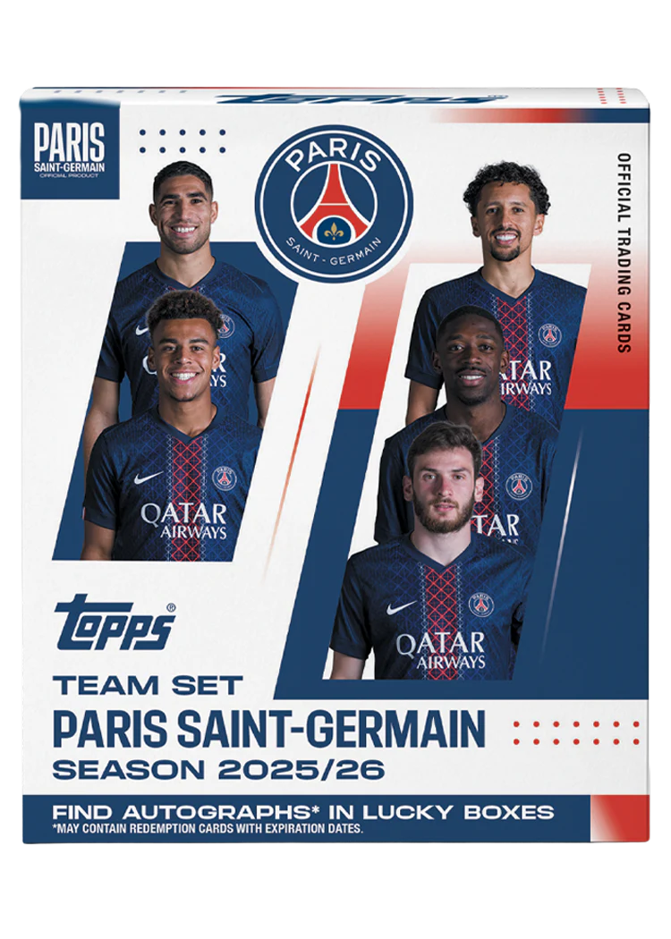Topps® Paris Saint-Germain 2025/26 Team Set – Grizi Cards