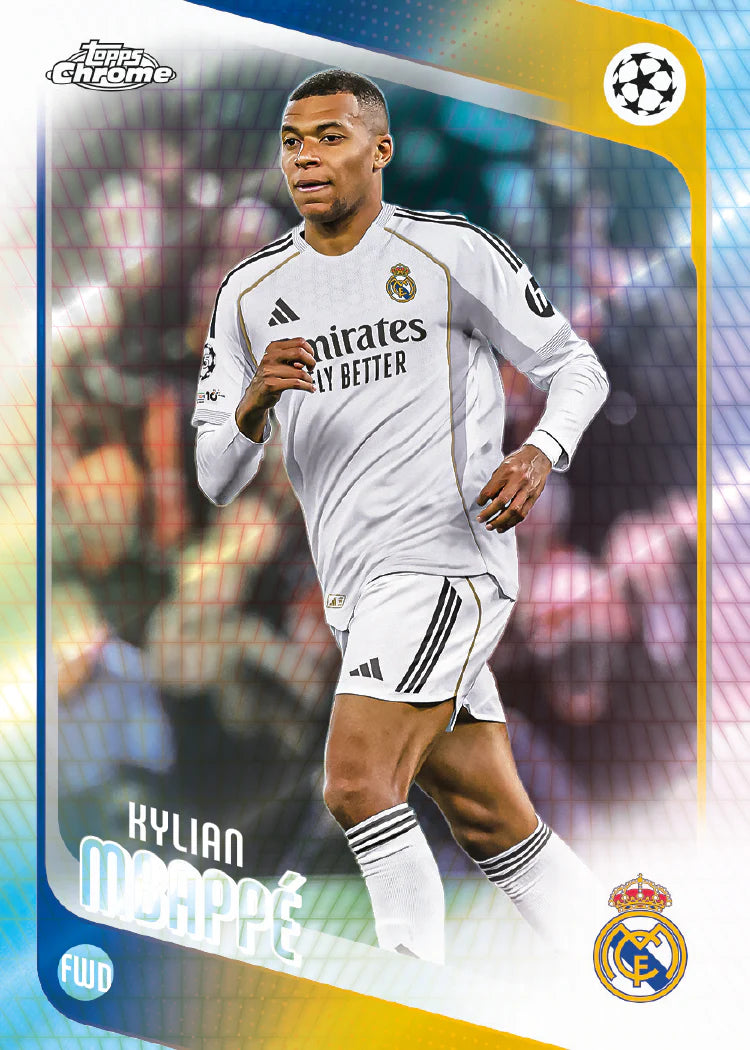 Topps Chrome® UEFA Club Competitions 2025-26 - Hobby Box