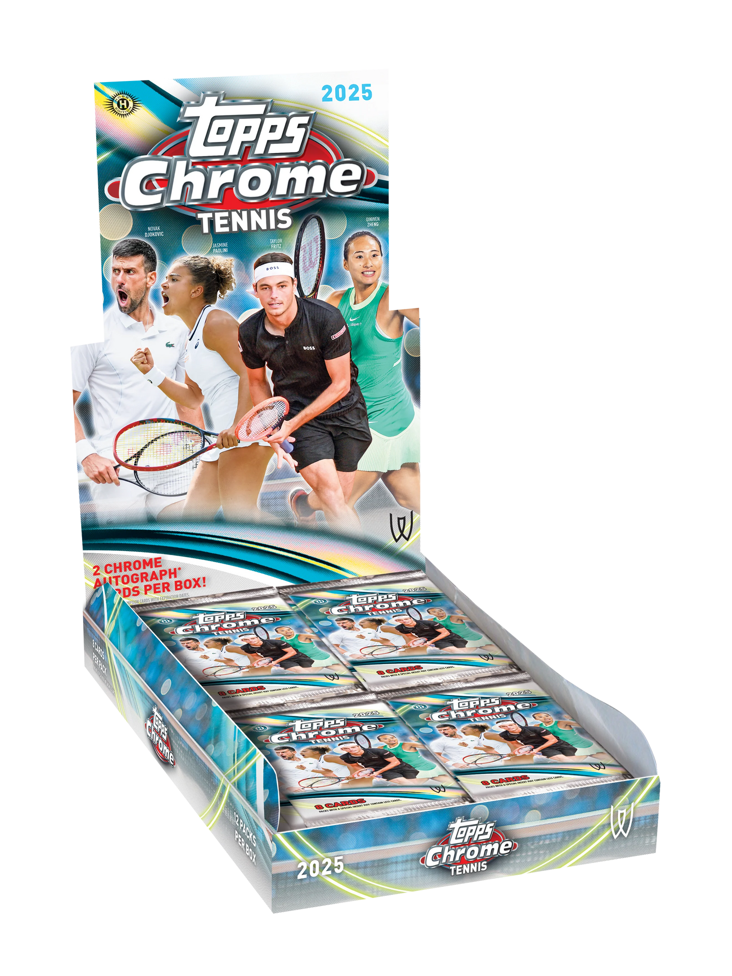 2025 Topps Chrome® Tennis – Hobby Box