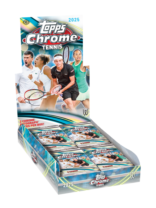 2025 Topps Chrome® Tennis – Hobby Box