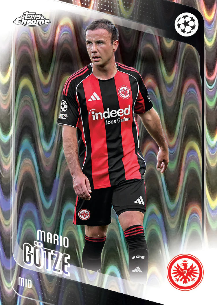 Topps Chrome® UEFA Club Competitions 2025-26 - Value Box