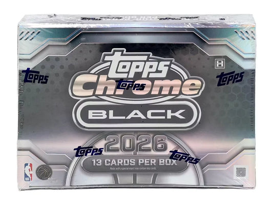2025/26 Topps Chrome Black Basketball Hobby