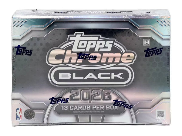 2025/26 Topps Chrome Black Basketball Hobby