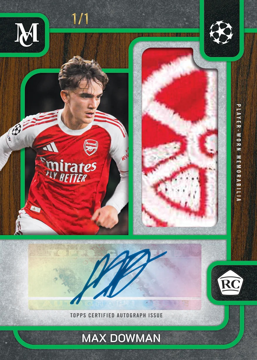 2025-26 Topps Museum UEFA Club Competitions – Hobby Box