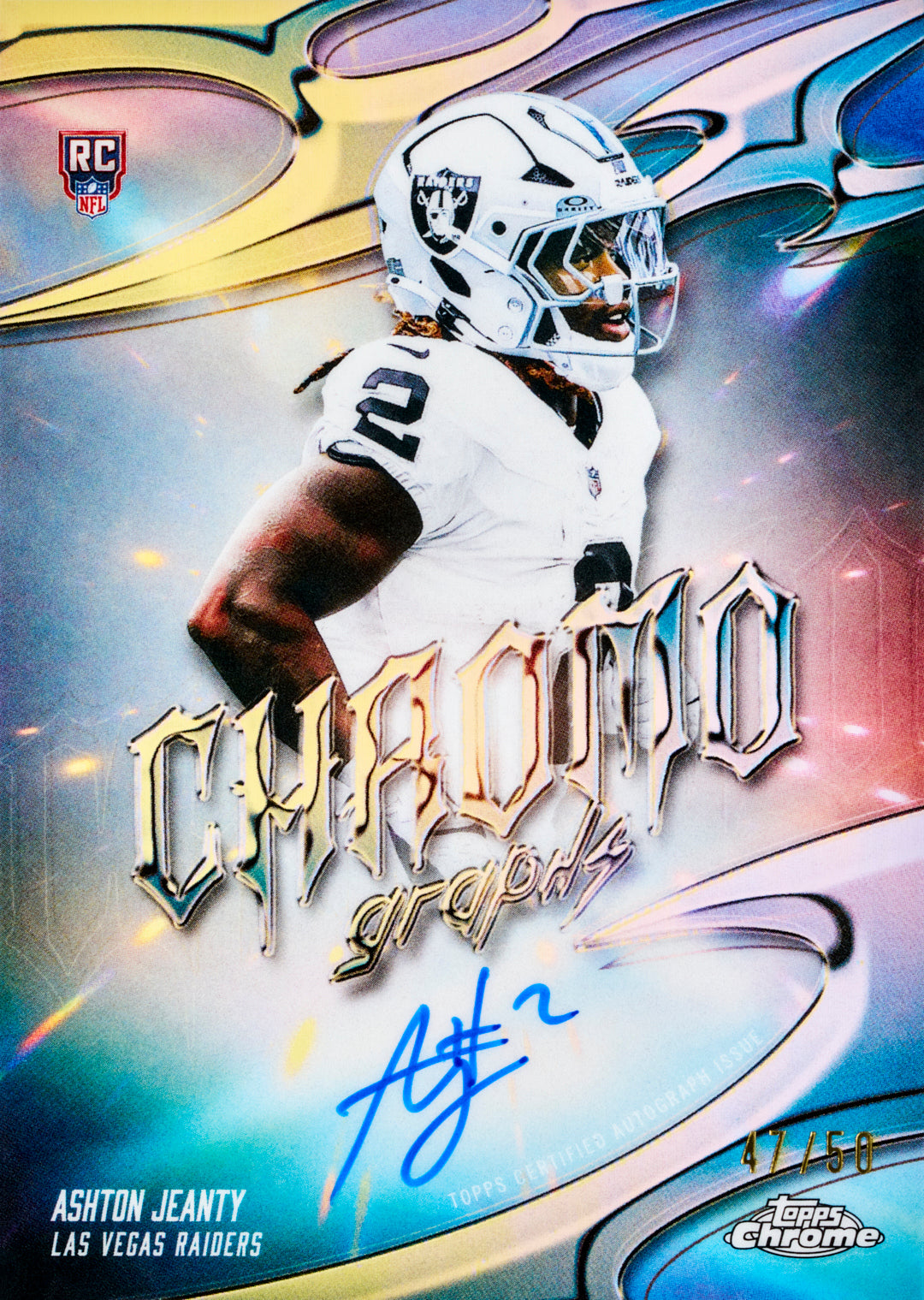 2025 Topps Chrome® Football - Hobby Box