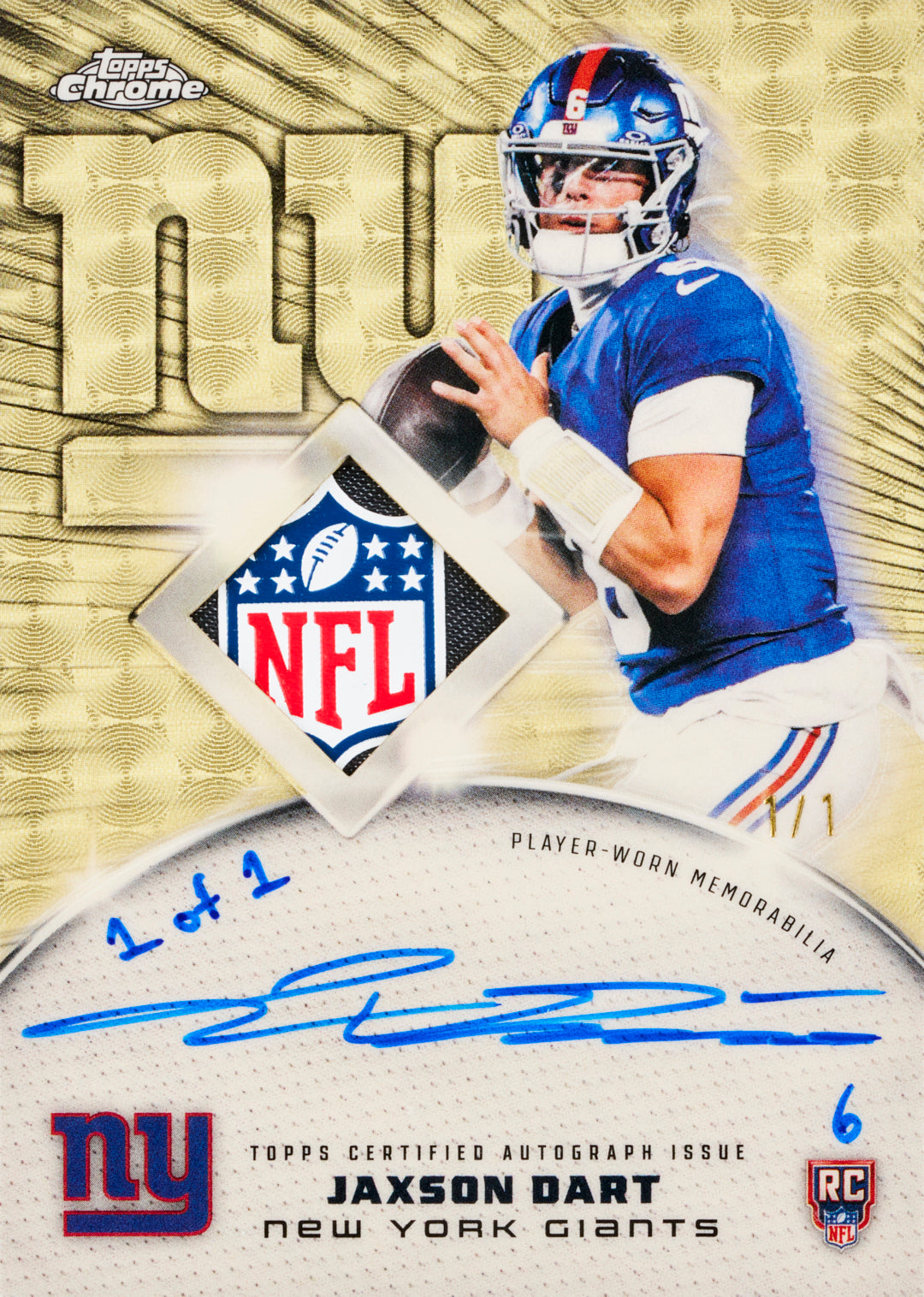 2025 Topps Chrome® Football - Hobby Box