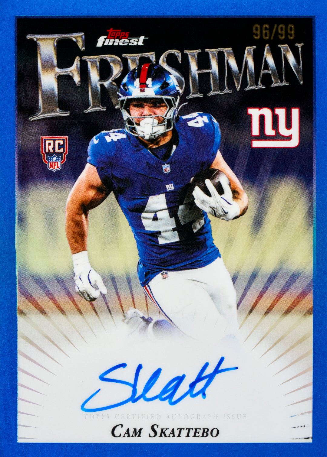 Topps NFL Finest 2025 - Hobby Box