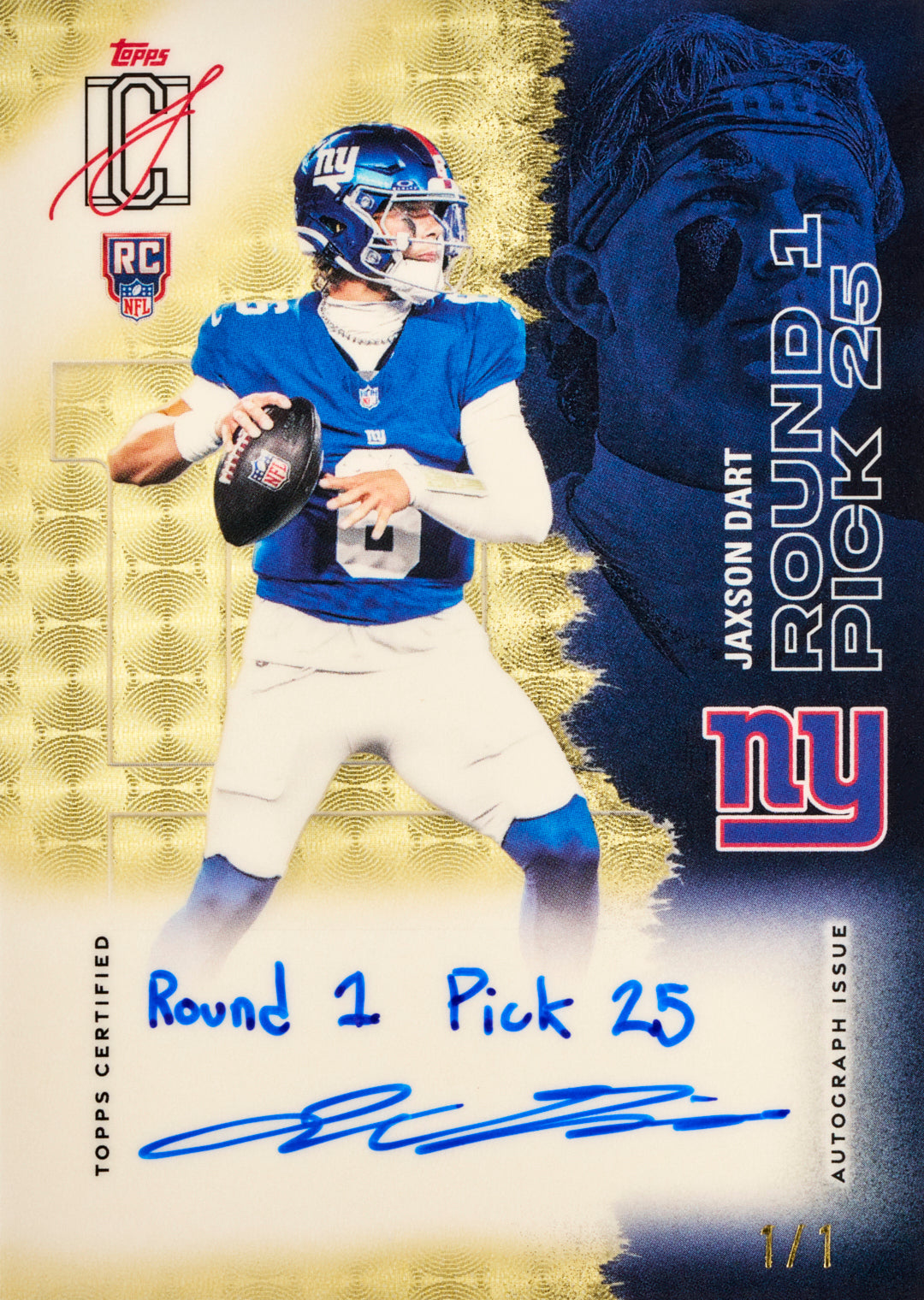 2025 Topps Signature Class Football - Value Box