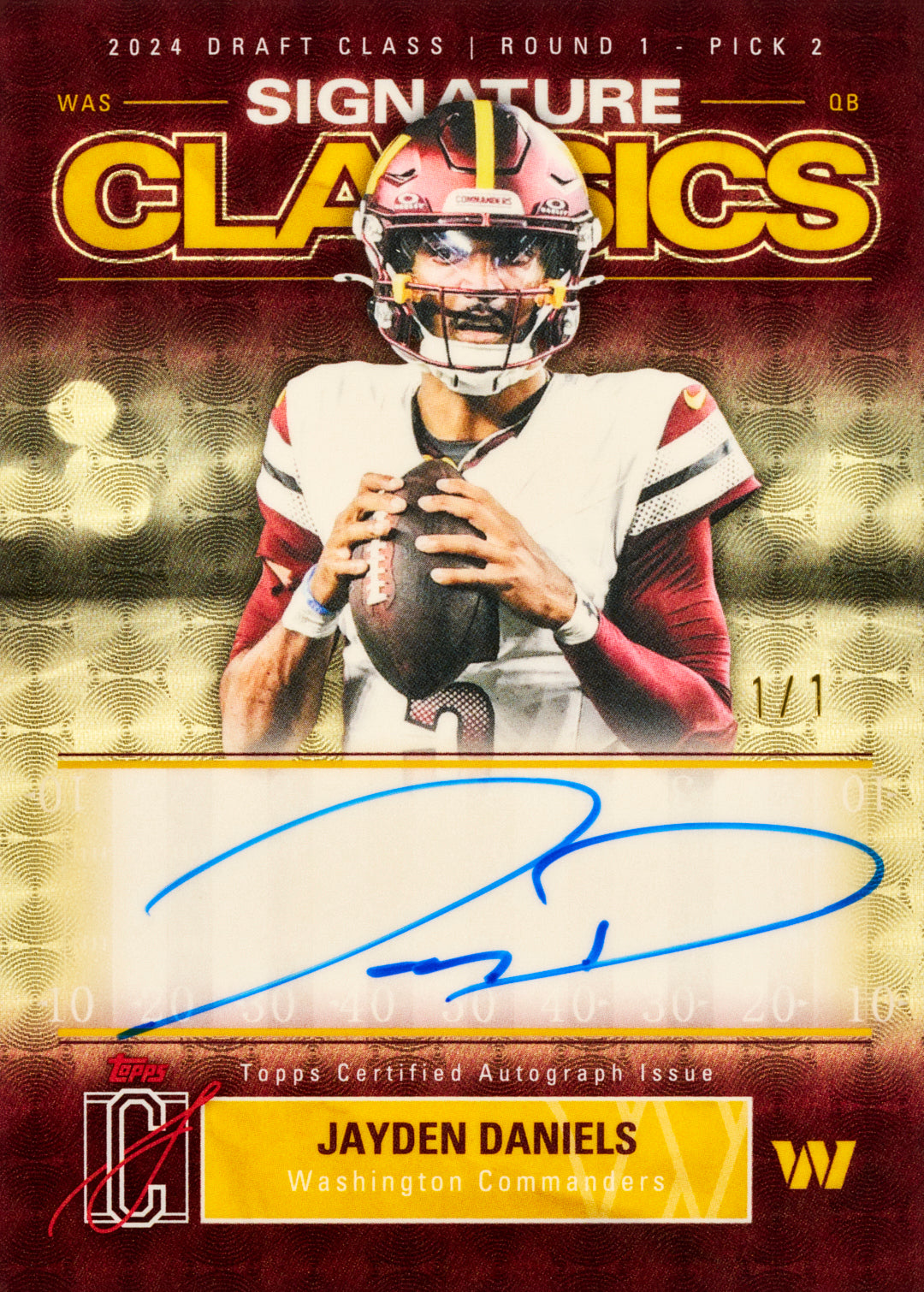 2025 Topps Signature Class Football - Mega Box