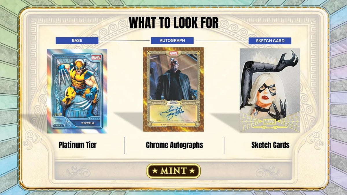 2026 topps Marvel Mint Hobby Box