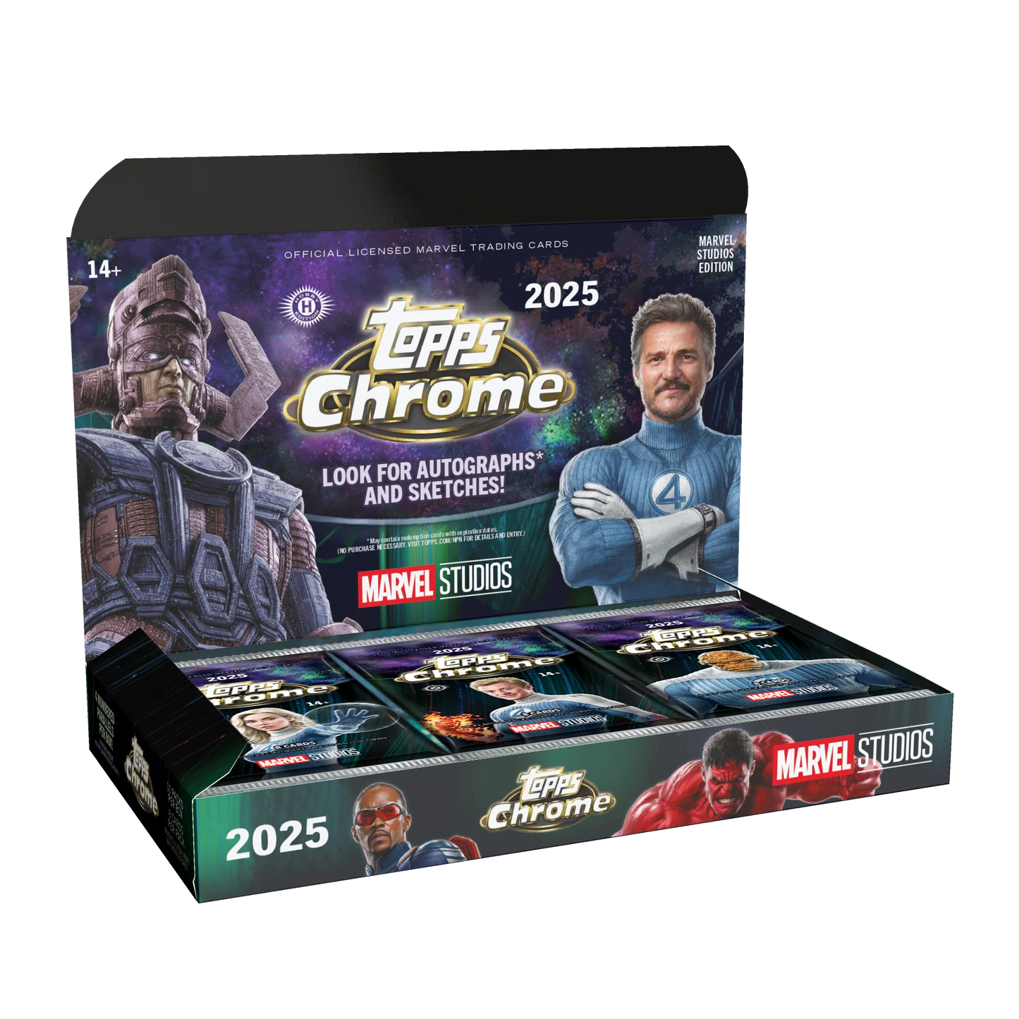 2025 Topps Marvel Studios Chrome® - Hobby Box