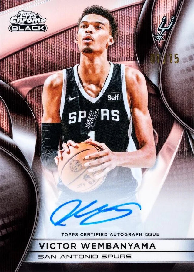 2025/26 Topps Chrome Black Basketball Hobby