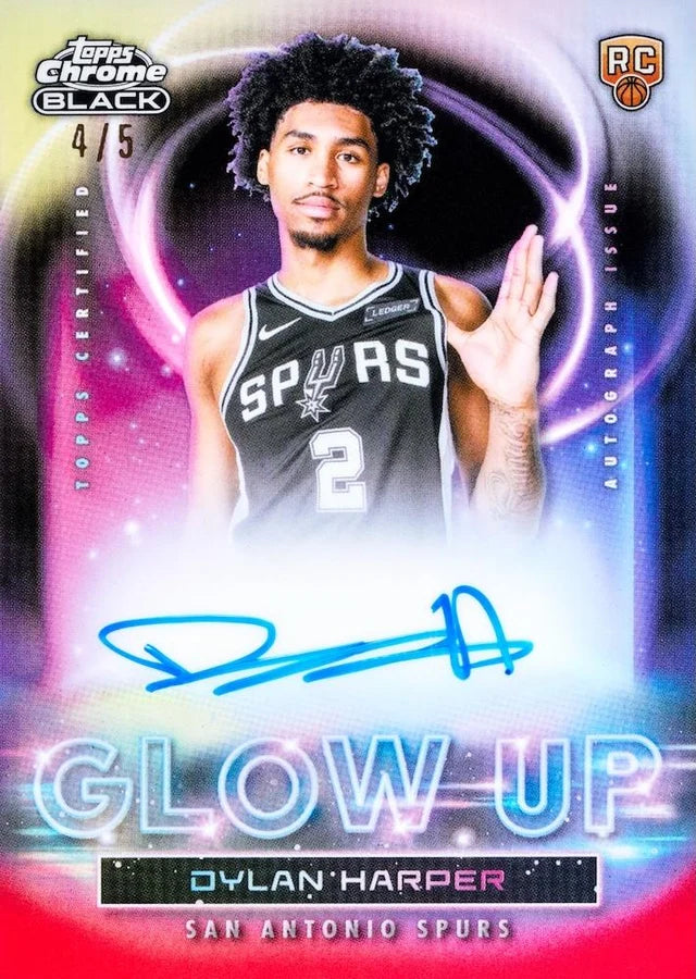 2025/26 Topps Chrome Black Basketball Hobby
