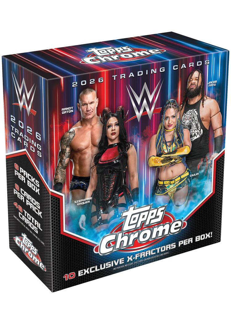 2026 Topps Chrome® WWE - Mega Box