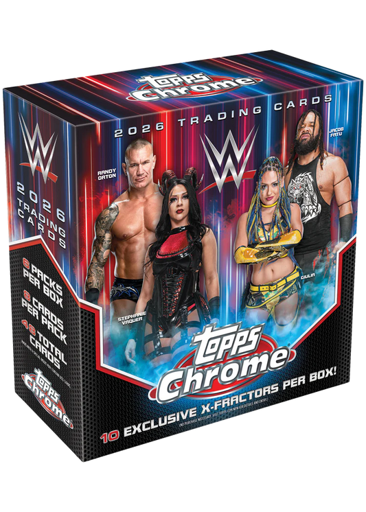 2026 Topps Chrome® WWE - Mega Box