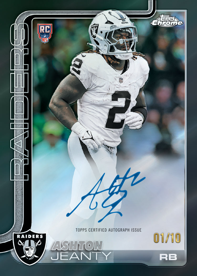 2025 Topps Chrome® Football - Hobby Box