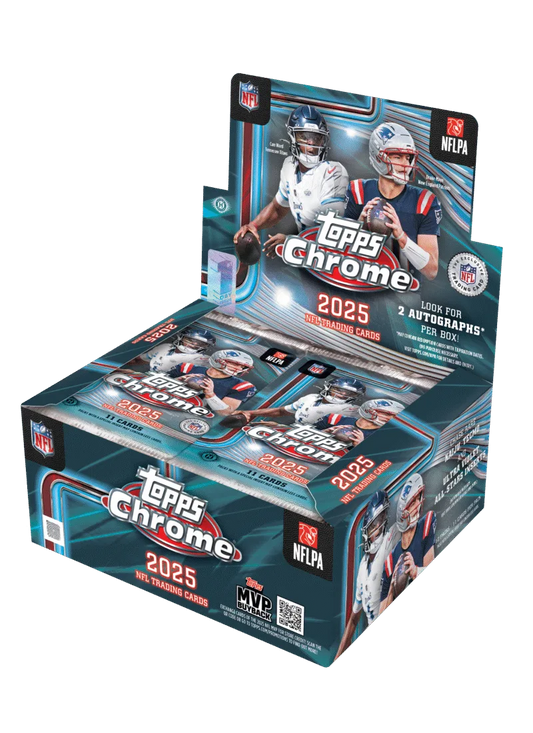 2025 Topps Chrome Football Jumbo Box