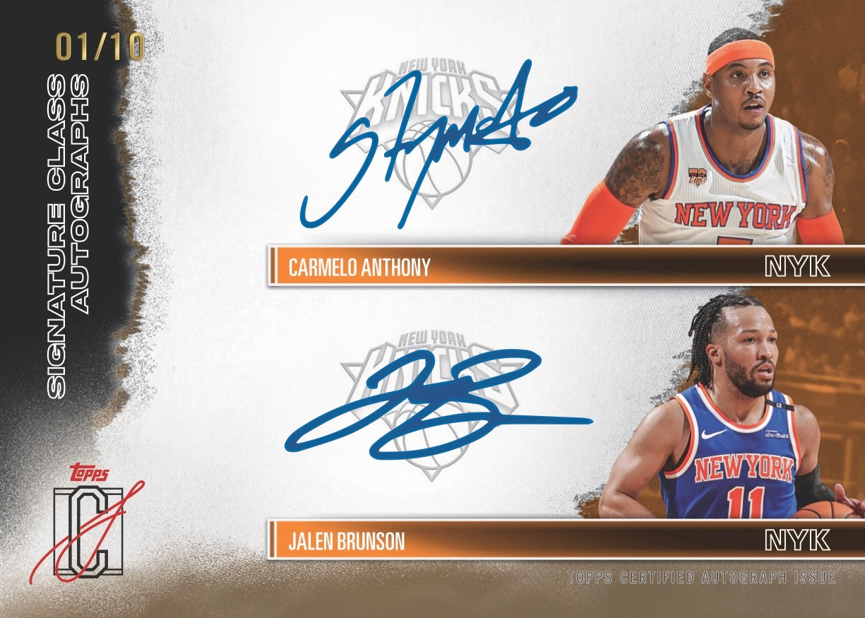 2025-26 Topps Signature Class Basketball - Mega Box
