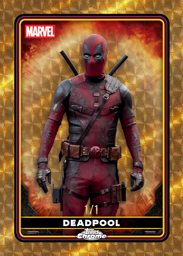 2025 Topps Chrome® Deadpool - Hobby box