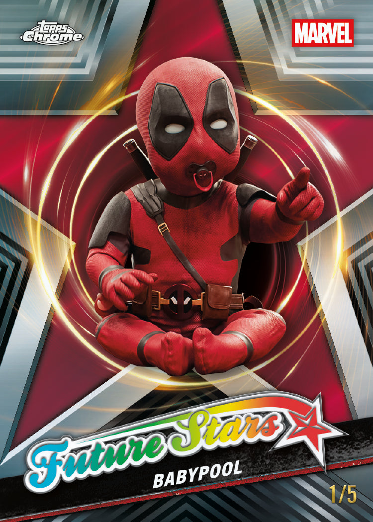 2025 Topps Chrome® Deadpool - Hobby box