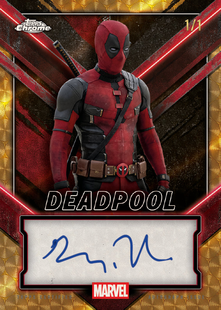 2025 Topps Chrome® Deadpool - Hobby box