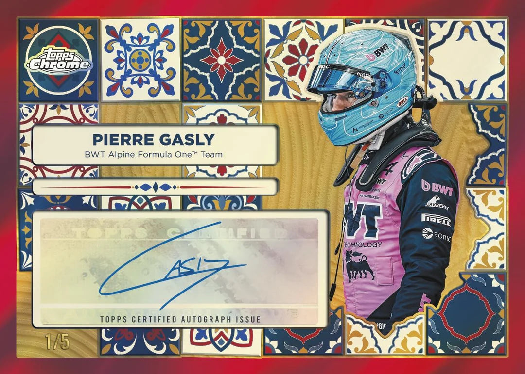 2026 Topps Chrome F1 Mega Box
