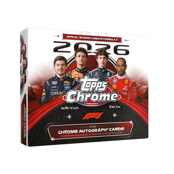 2026 Topps Chrome F1 Mega Box