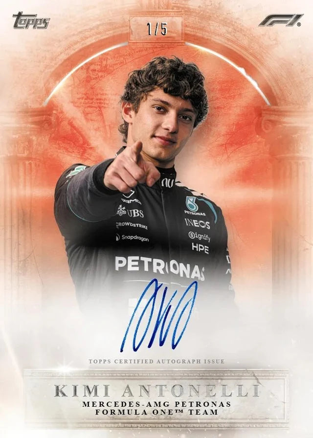 2026 Topps F1 Eccellenza Box