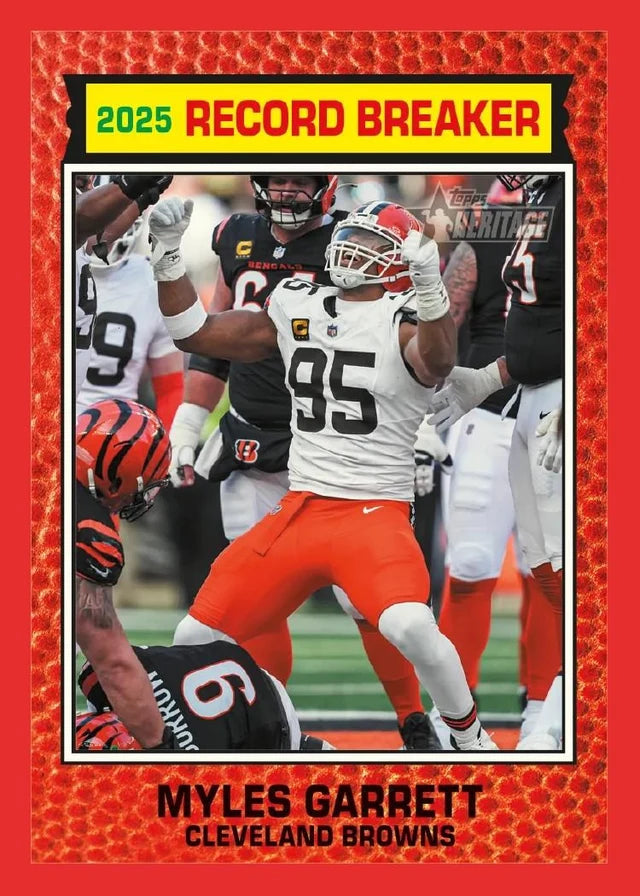 2026 Topps Heritage Football Value Box