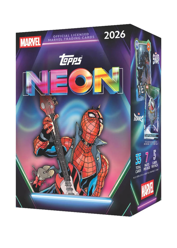 2026 Topps Marvel Neon Value Box (PRE-ORDER)