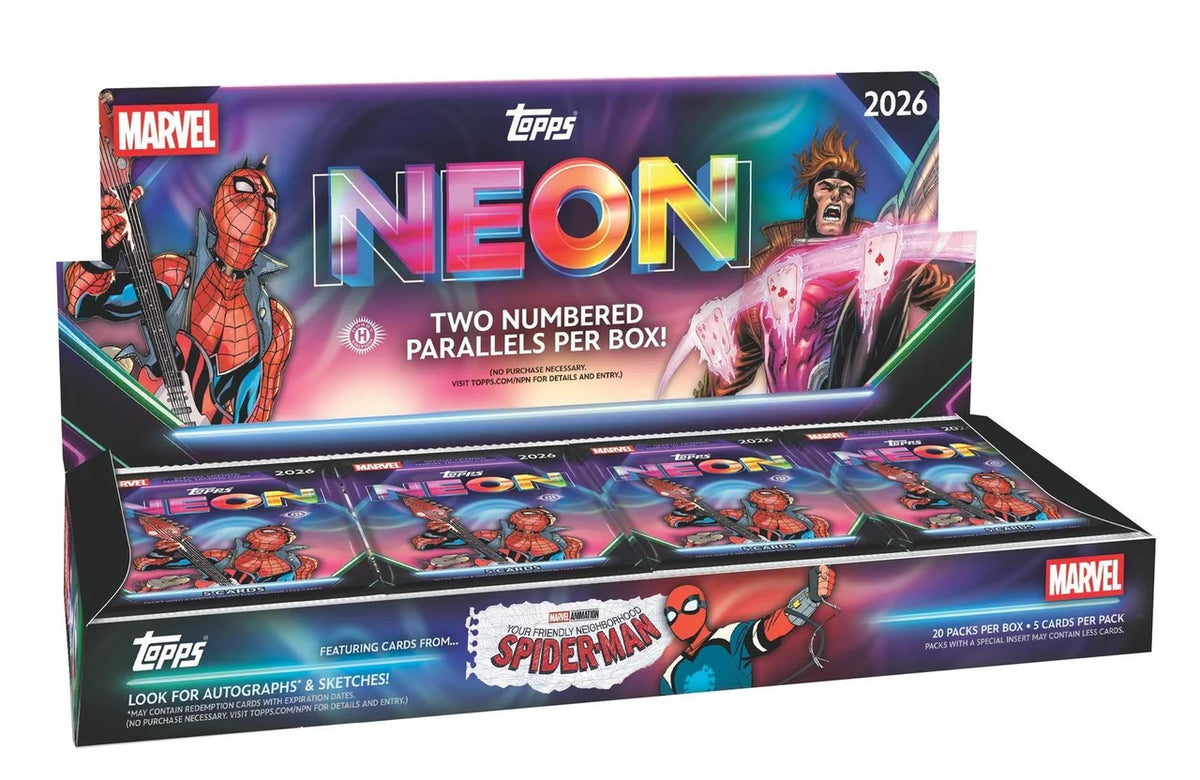 2026 Topps Marvel Neon Hobby Box (PRE-ORDER)