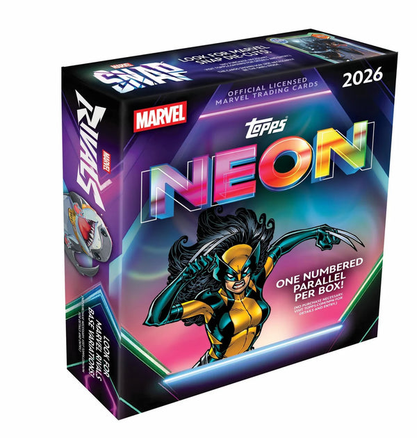 2026 Topps Marvel Neon Mega Box (PRE-ORDER)