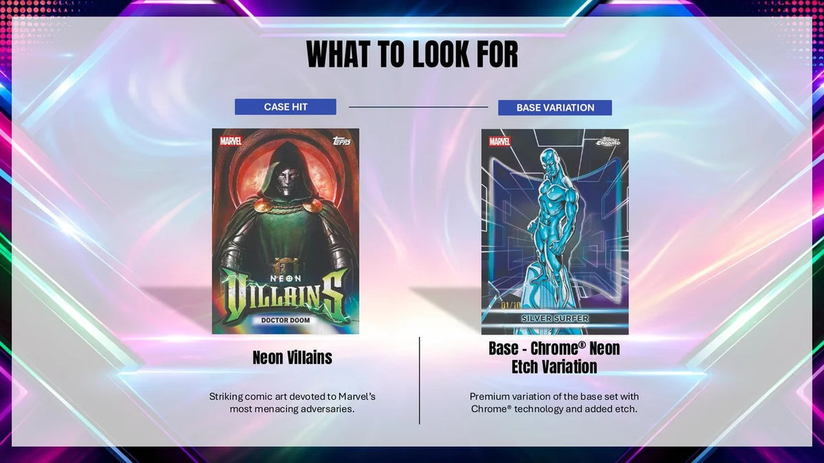 2026 Topps Marvel Neon Value Box (PRE-ORDER)