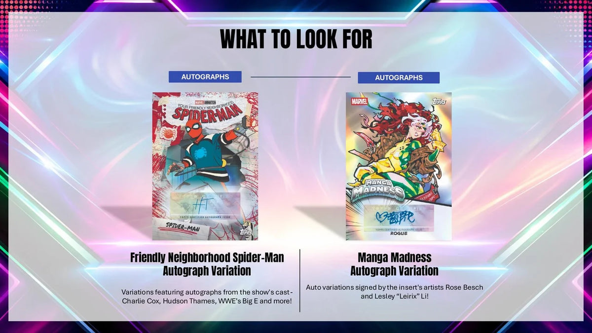 2026 Topps Marvel Neon Mega Box (PRE-ORDER)