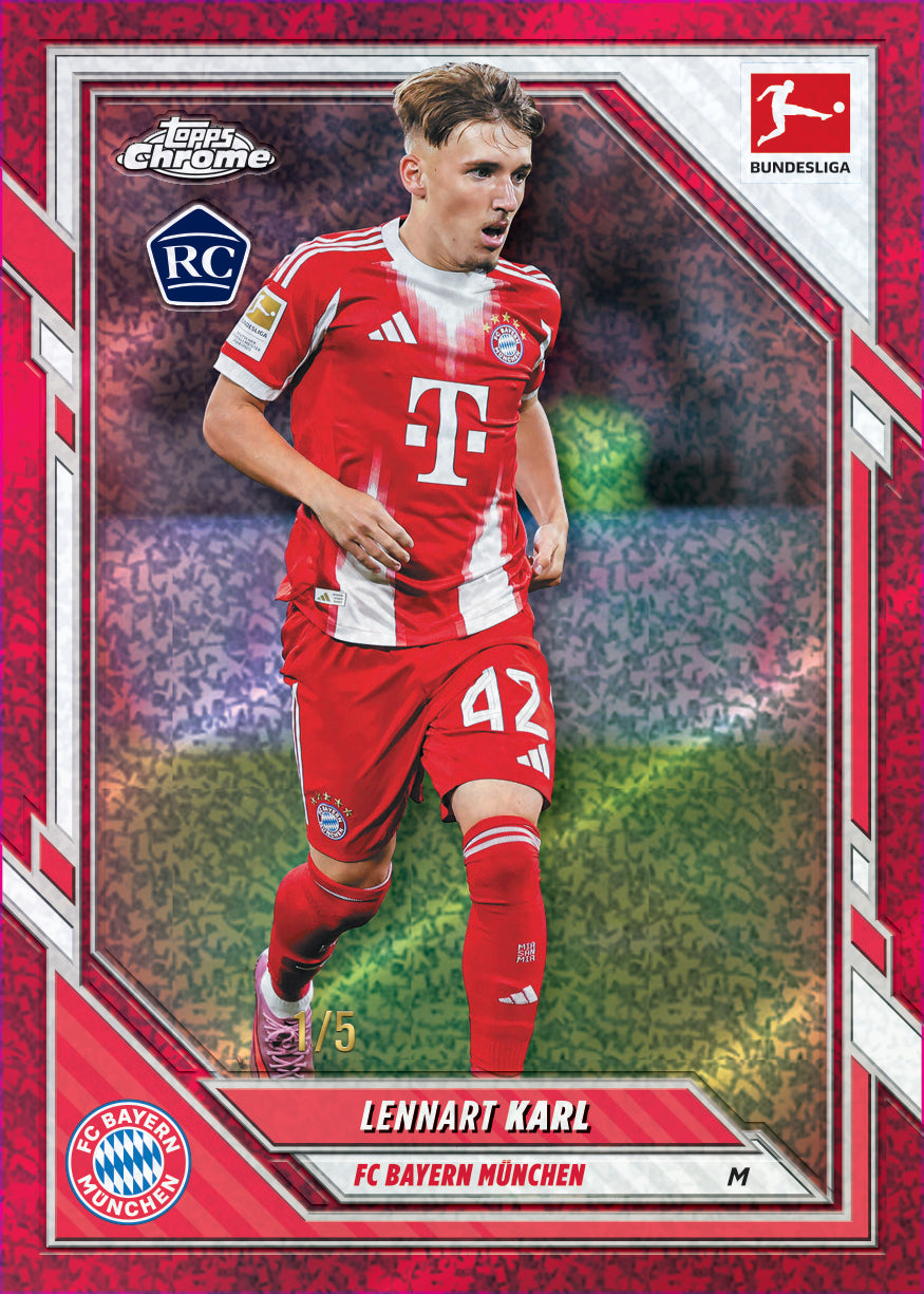 Topps Chrome® Bundesliga 2025/26 - Hobby Box